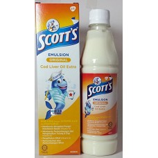 Scott's Emulsion Cod Liver Oil Extra ORIGINAL (MALAYSIA) 400 ml
